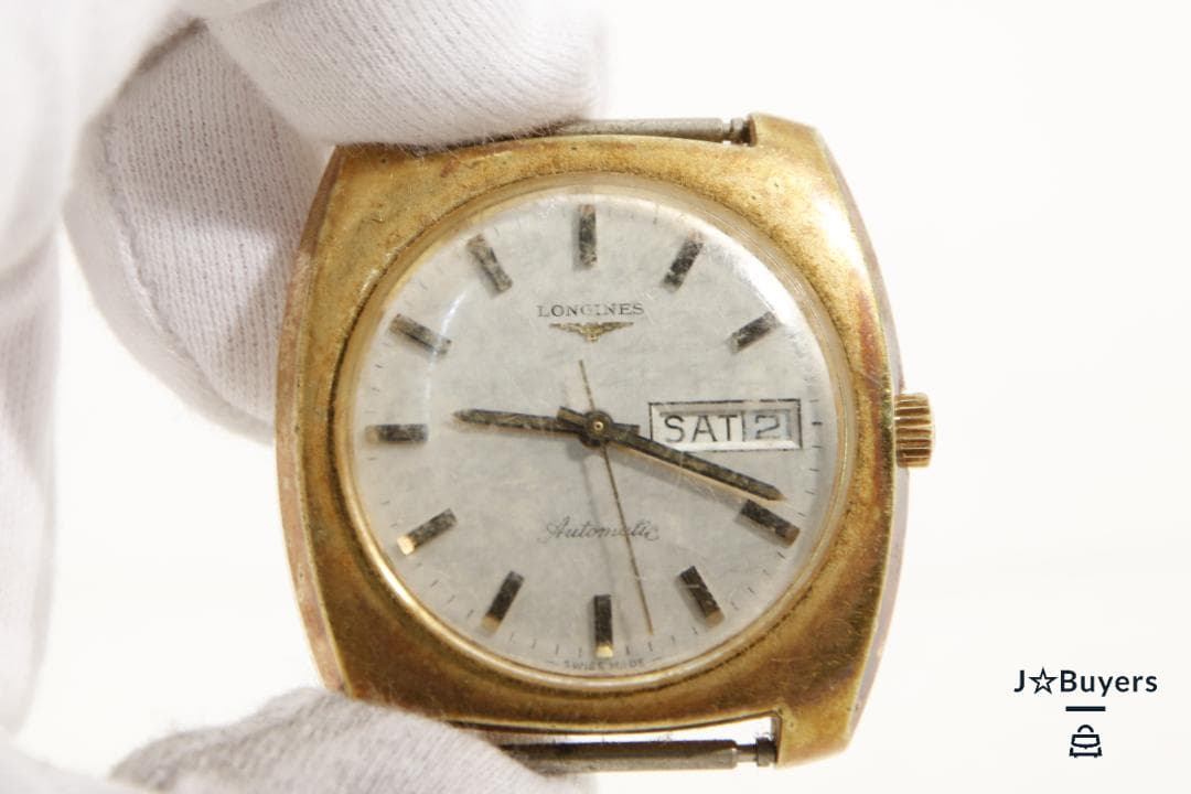 Ac2571 ロンジン Longines 手巻き時計 ゴールド メンズ 腕時計