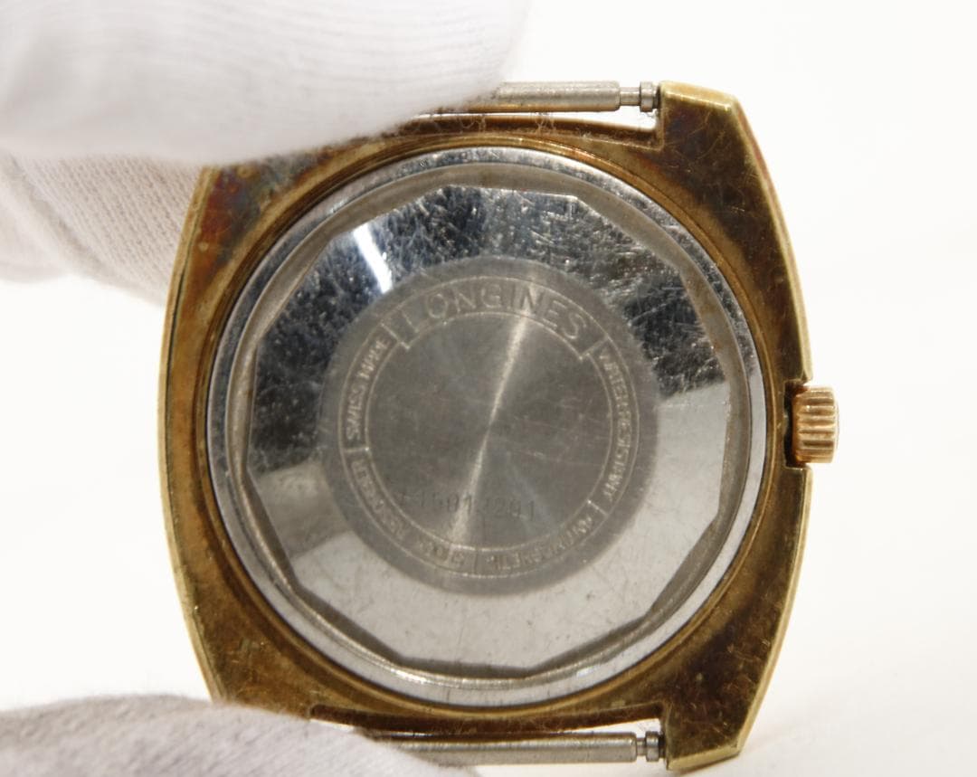 Ac2571 ロンジン Longines 手巻き時計 ゴールド メンズ 腕時計