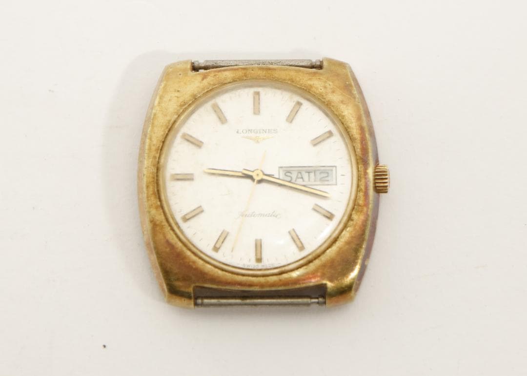 Ac2571 ロンジン Longines 手巻き時計 ゴールド メンズ 腕時計