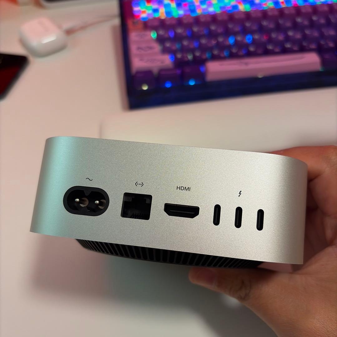 Apple Mac mini M4チップ搭載モデル