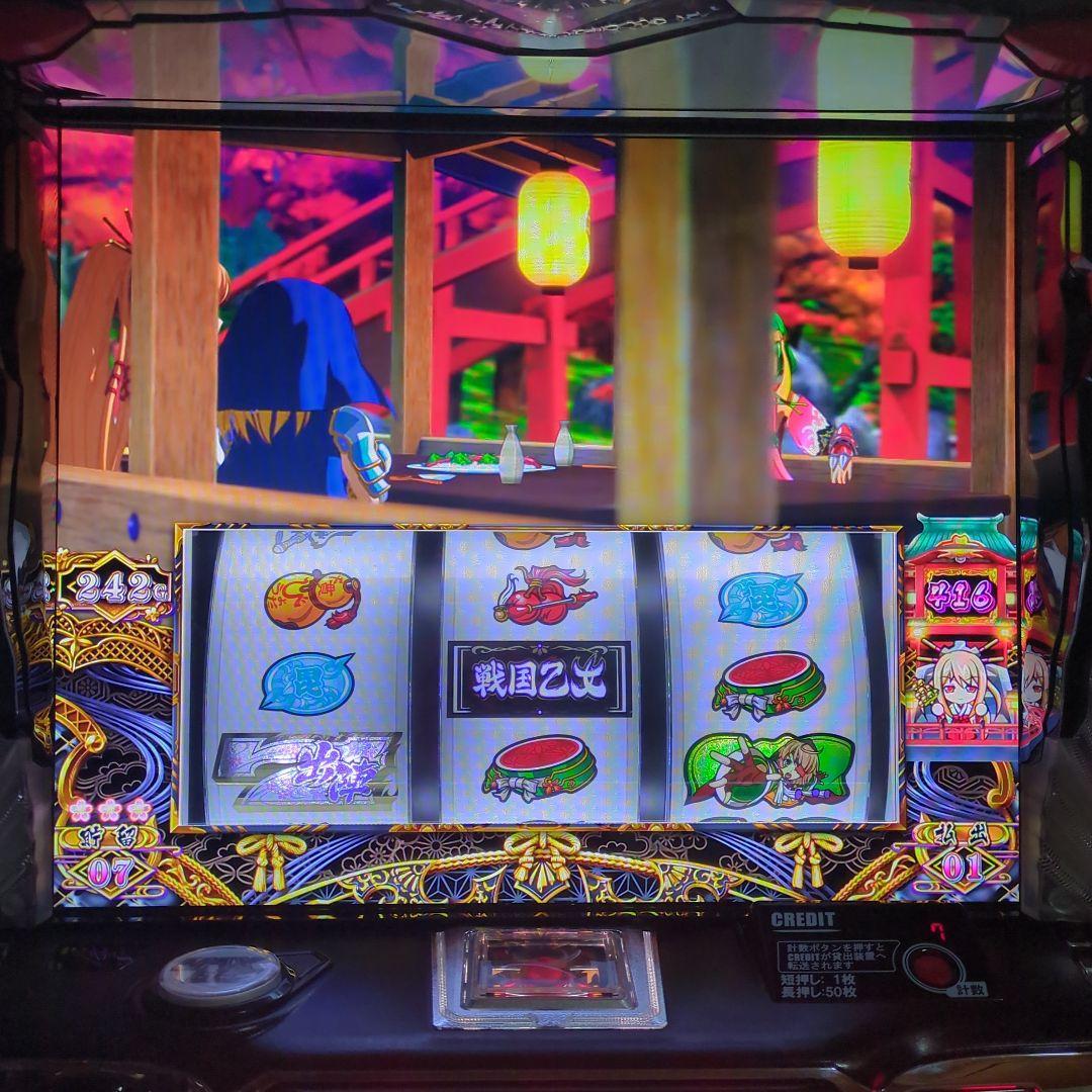 戦国乙女４　スマスロ実機　簡易3Wayオートユニット付