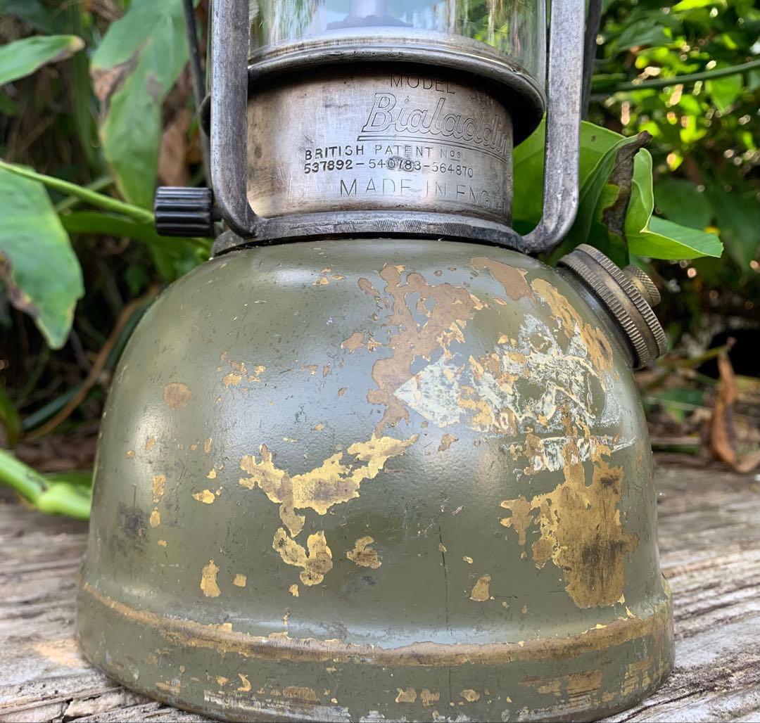 50s ヴィンテージ UK製 Bialaddin 軍用 ランタン VAPALUX