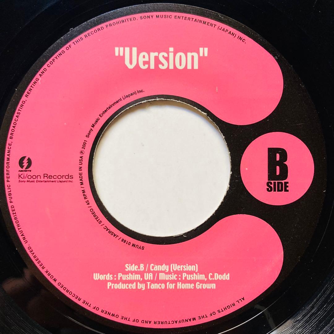 レゲエ　PUSHIM 2枚/Candy feat. UA/悲しくてやりきれない