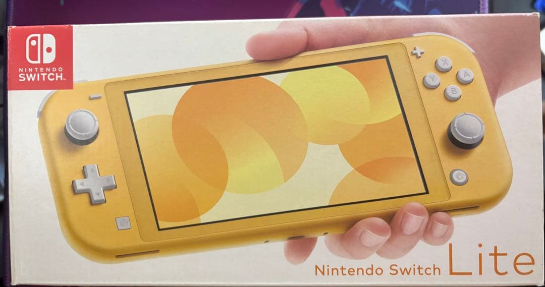 Nintendo Switch Lite イエロー 本体のみ　箱お付け可能