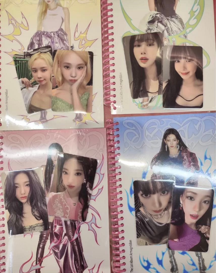 aespa armageddon 中華 idoustage 8枚コンプセット