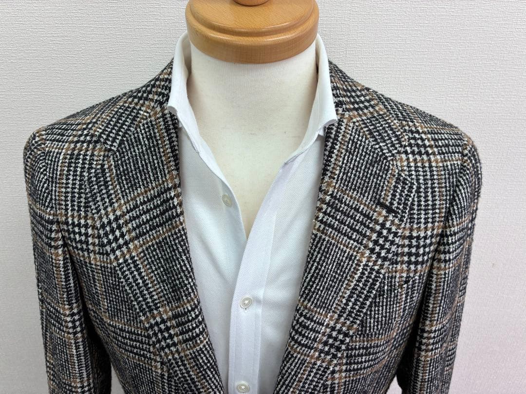 秋冬未使用品【リングヂャケットマイスター】×【フェルラ】アルパカ3BJK/46