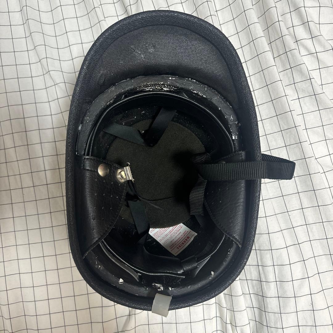 【はーちゃん】ビンテージヘルメット　マックホール ポリスヘルメット