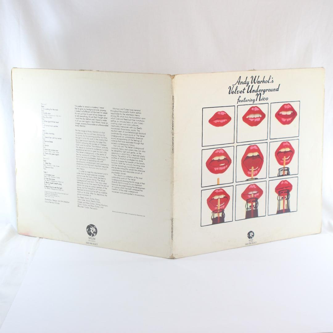 英LP AndyWarhol's Velvet Underground Nico