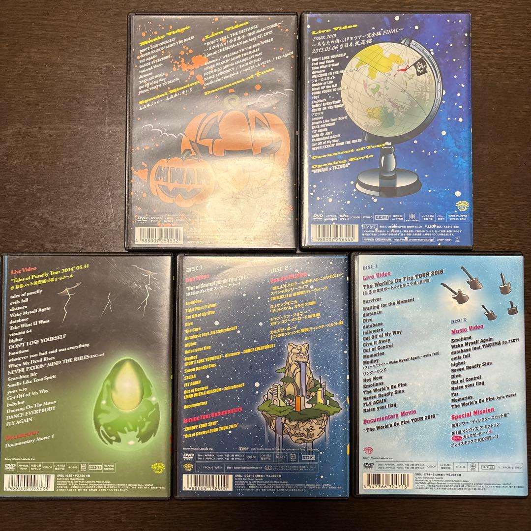 ★マンウィズ　DVD狼大全集I-V Wolf Complete Works Ⅵ