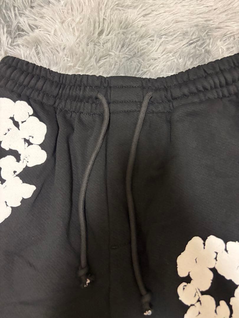 denim tears ハーフ パンツ ブラック