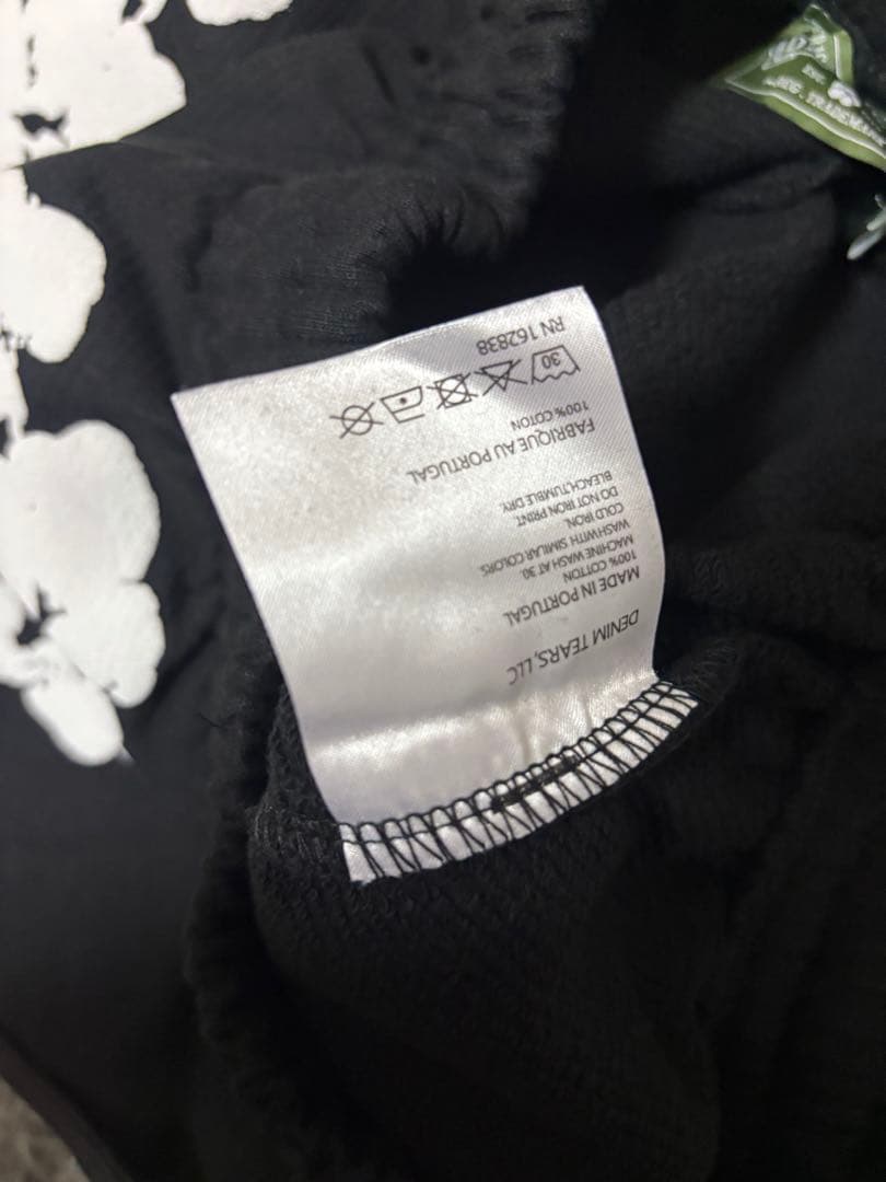 denim tears ハーフ パンツ ブラック