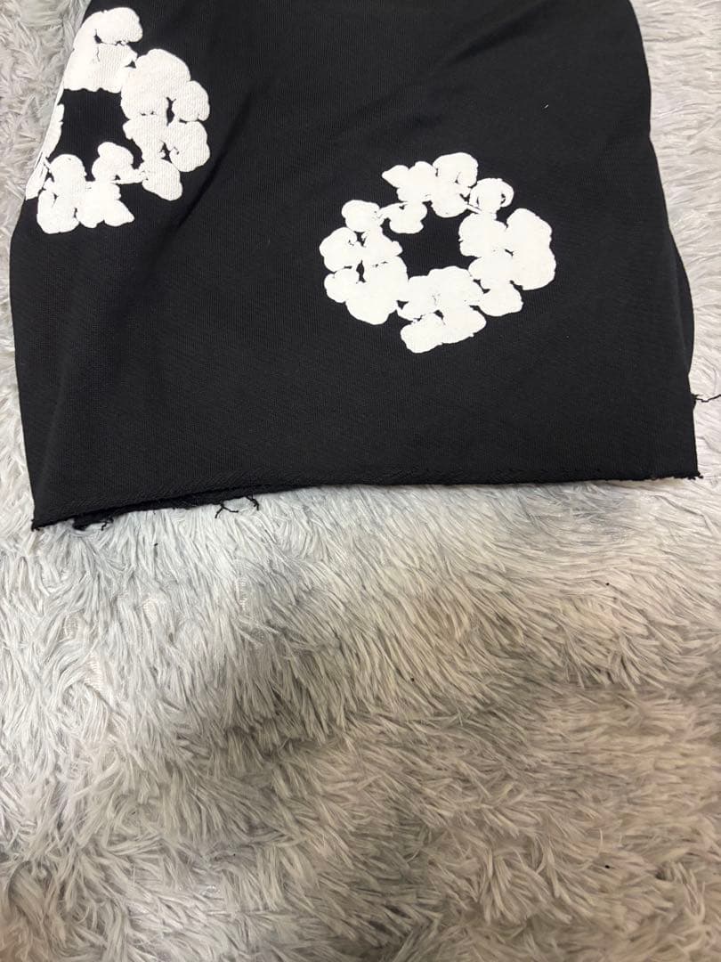 denim tears ハーフ パンツ ブラック