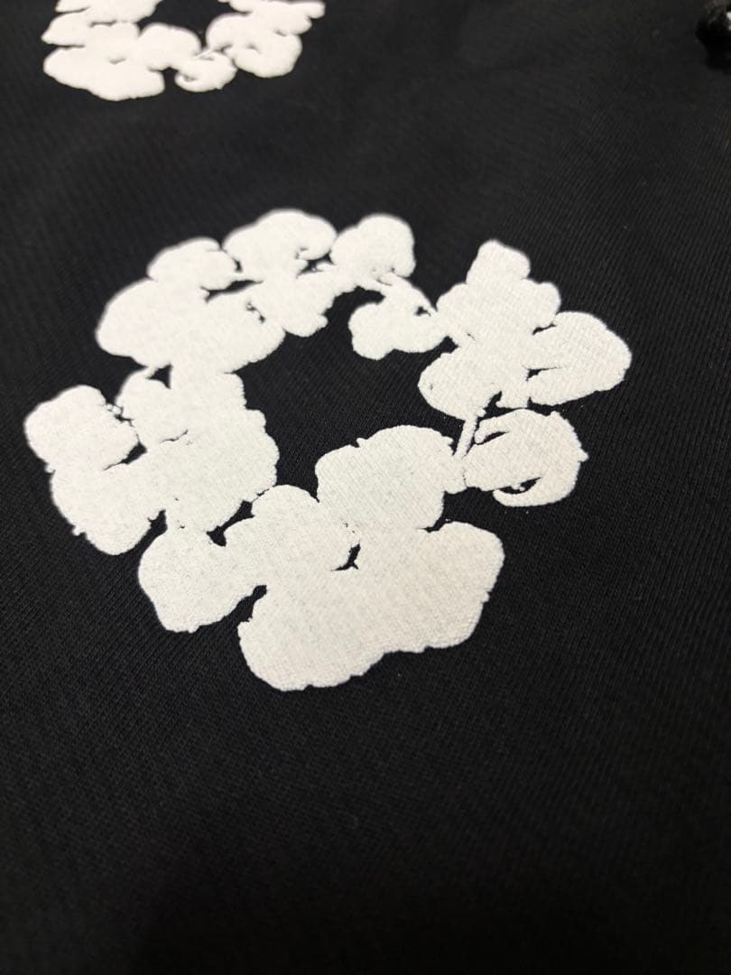 denim tears ハーフ パンツ ブラック