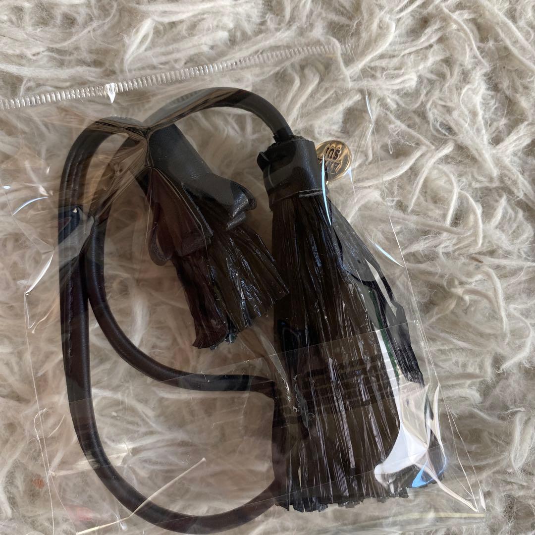 anpcANNA SUI 蝶刺繍 かごバッグ