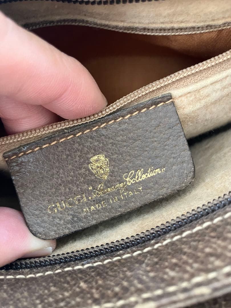 GUCCI オールドグッチ GGキャンバス ショルダーバッグ