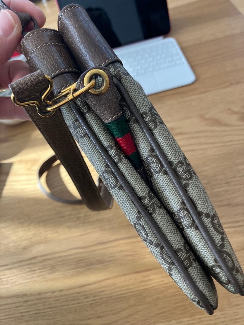 GUCCI オールドグッチ GGキャンバス ショルダーバッグ