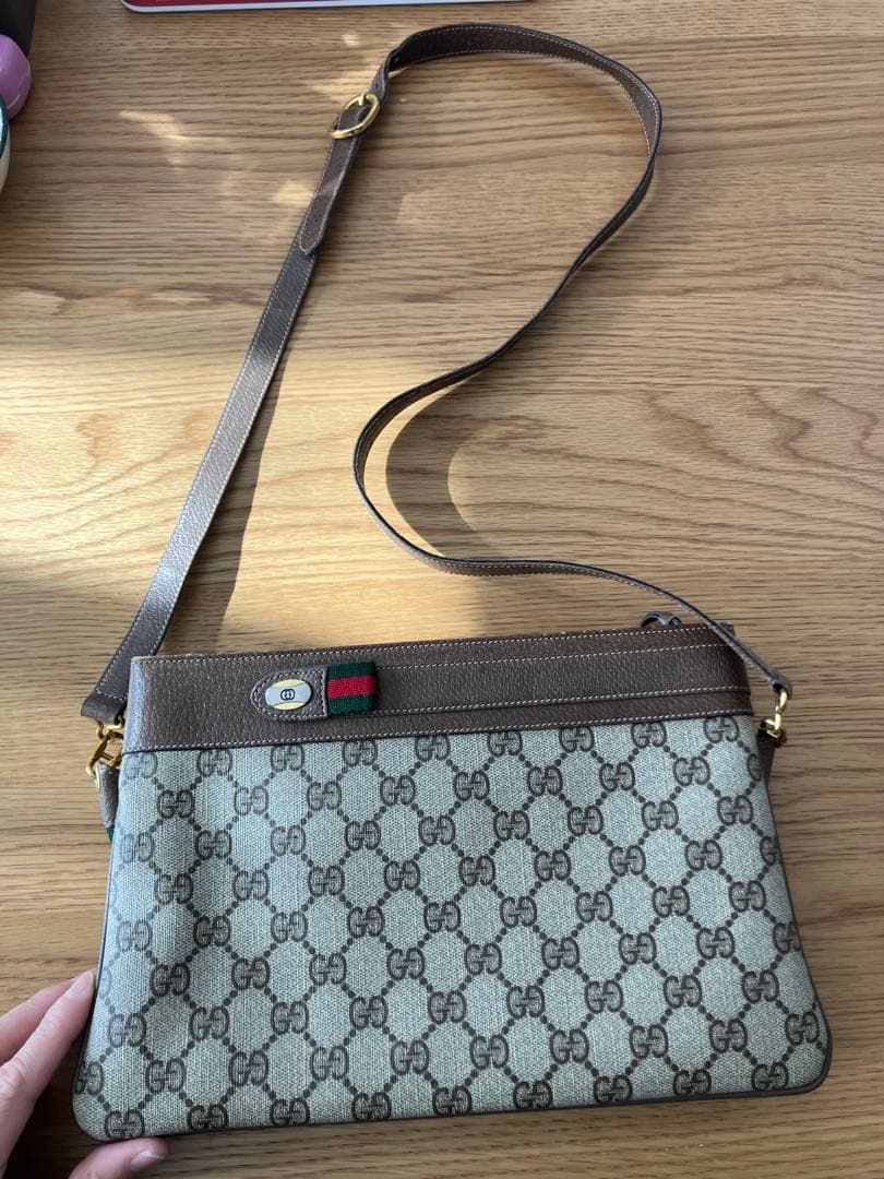 GUCCI オールドグッチ GGキャンバス ショルダーバッグ
