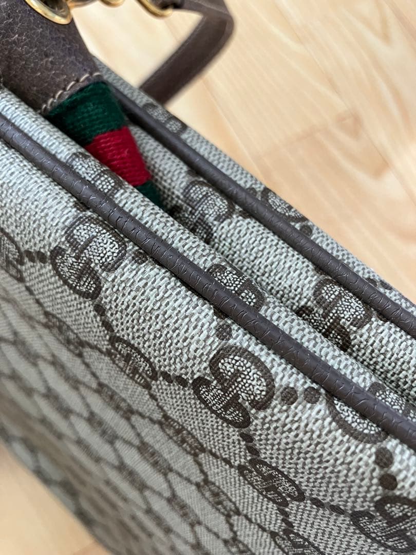 GUCCI オールドグッチ GGキャンバス ショルダーバッグ