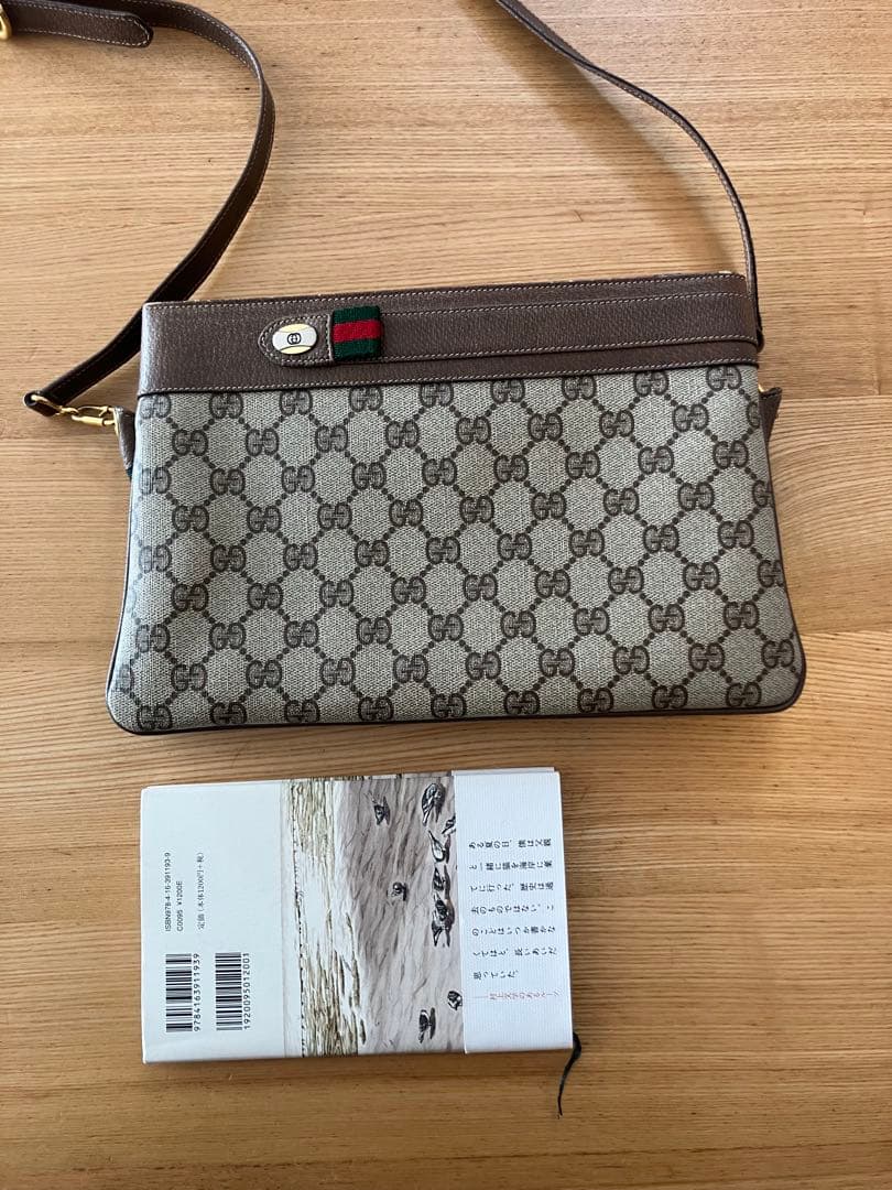 GUCCI オールドグッチ GGキャンバス ショルダーバッグ