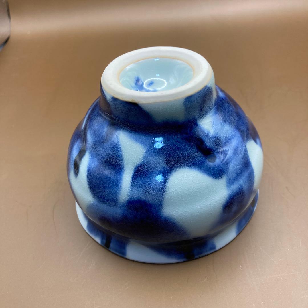 波佐見焼　斉山窯　太田惠　手描き　小鉢　蕎麦猪口　汲み出し