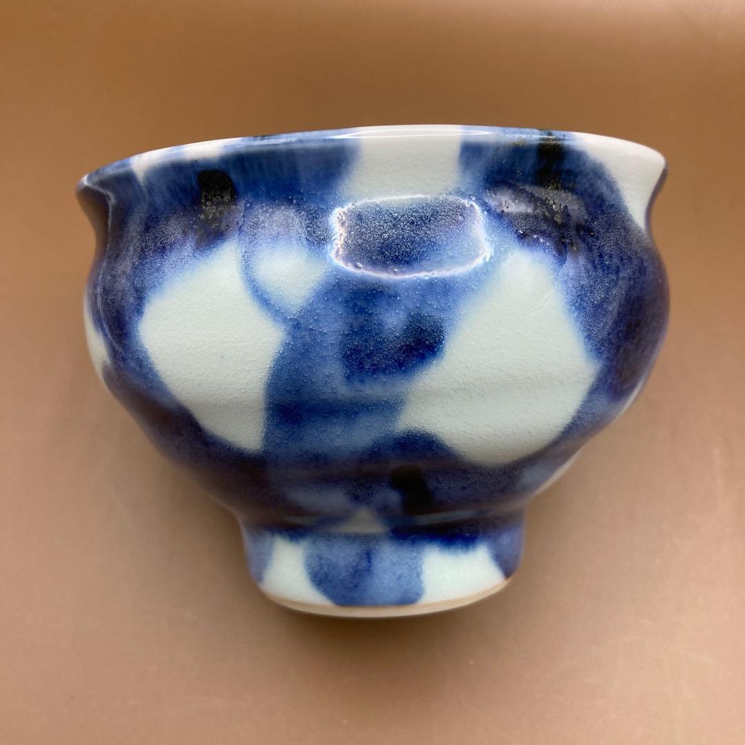 波佐見焼　斉山窯　太田惠　手描き　小鉢　蕎麦猪口　汲み出し