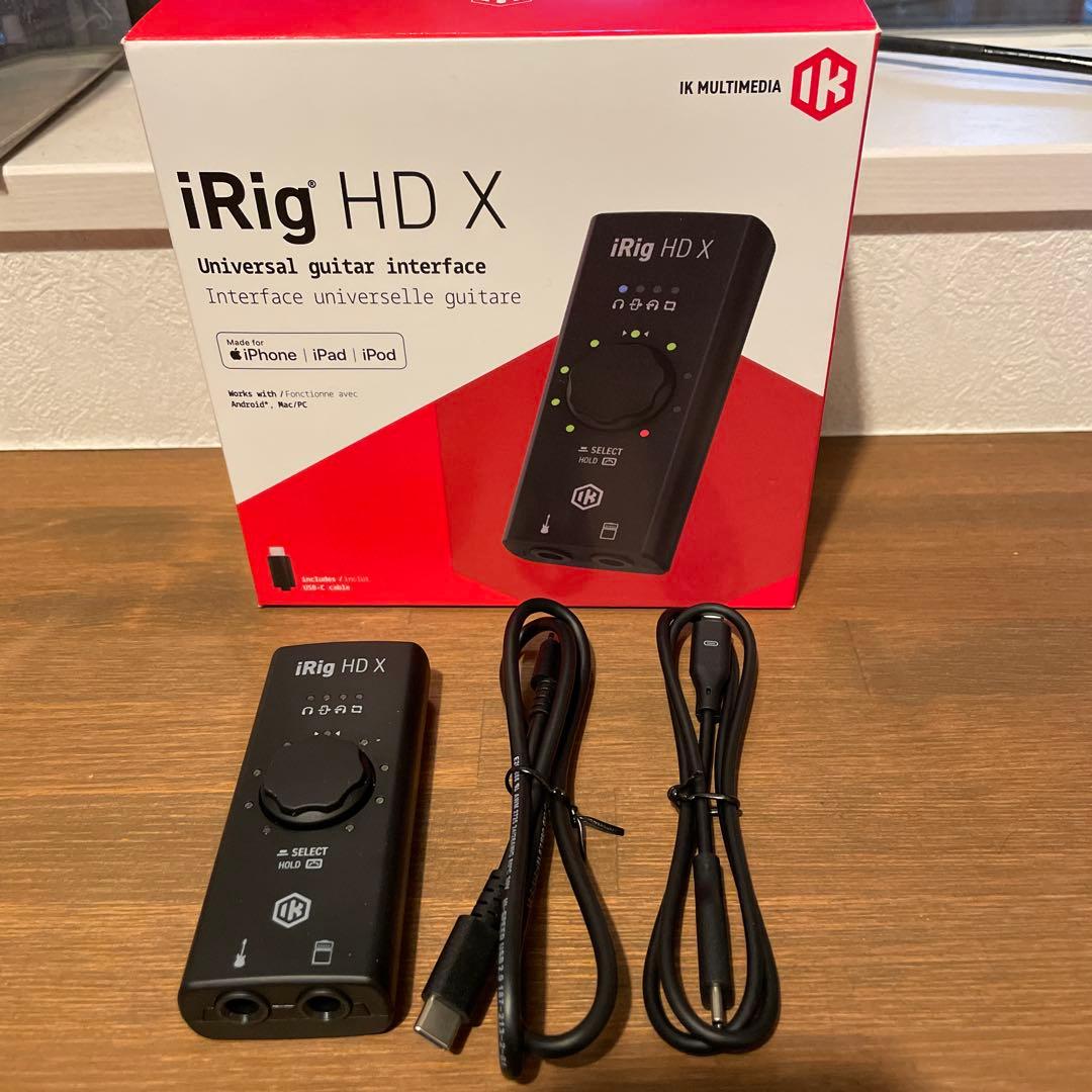 iRig HD X ギターオーディオインターフェイス