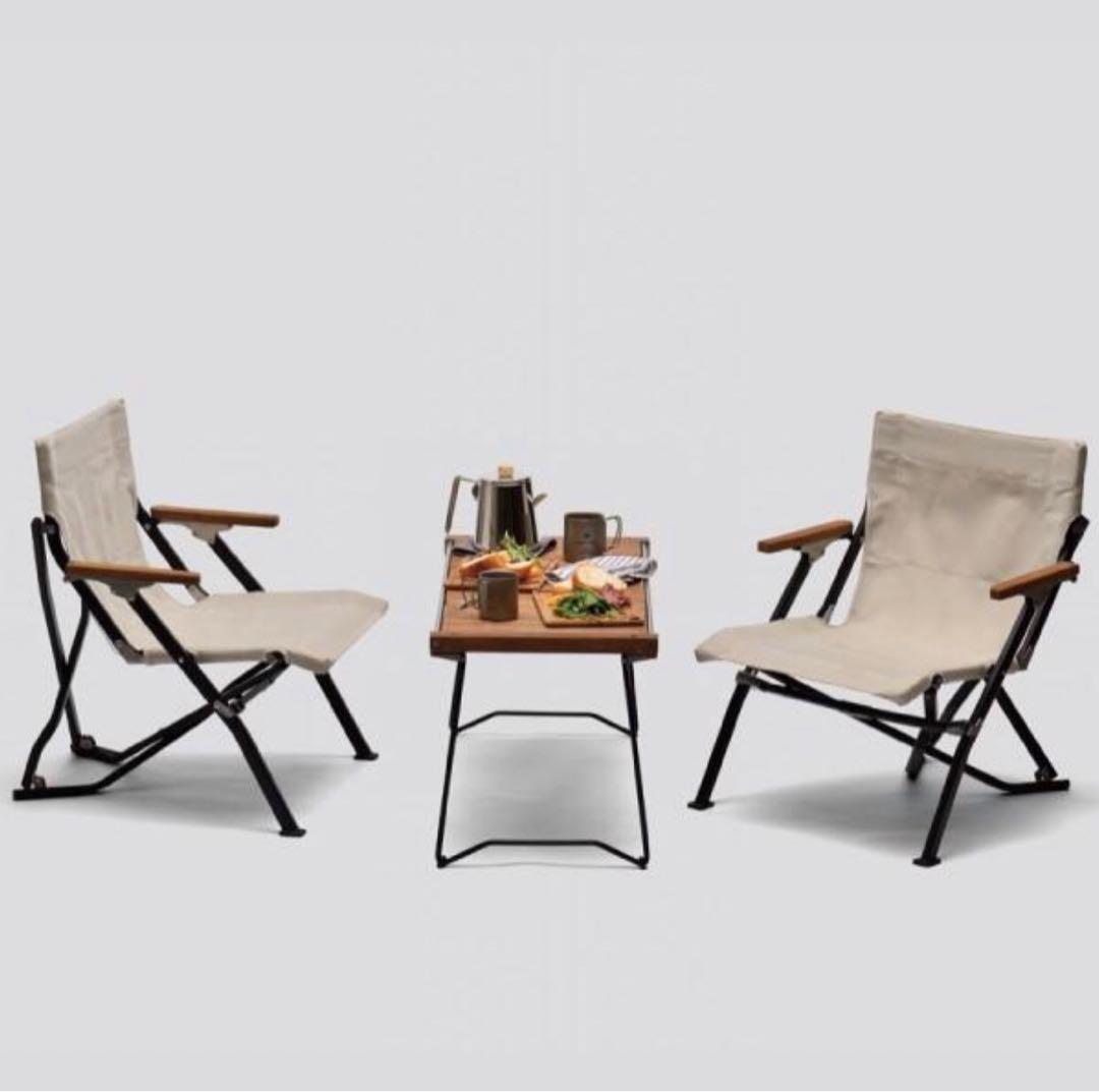 スノーピーク ローチェアショート アイボリー LV-093IV 2脚セット