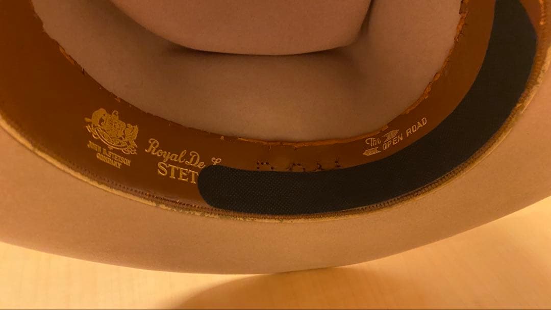 帽子 40s VINTAGE STETSON OPEN ROAD 7 1/4 58cm