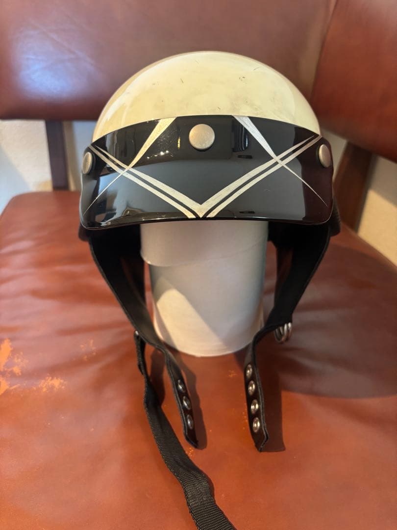 バーストヘルメット　ショベル　チョッパー　ショーティー　burst shorty