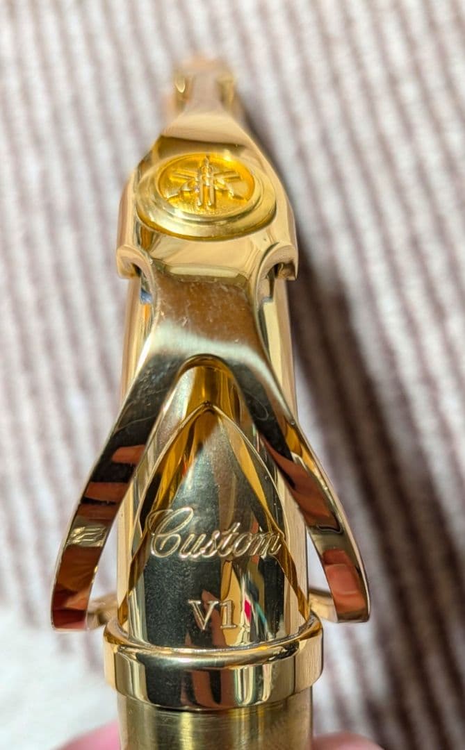 H*S様 アルトサックス　V1ネック　ラッカー　ヤマハ　管楽器調律済み