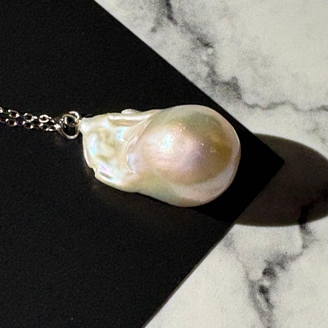 ま*つ様 新品状態　ラリカ　LARICA バロックパールネックレス　ロングネック