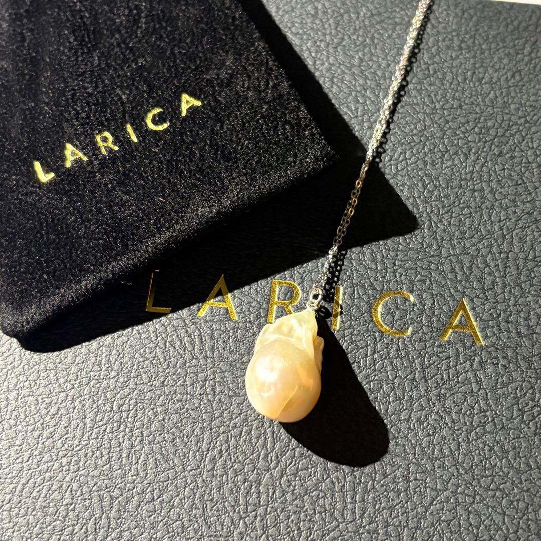 ま*つ様 新品状態　ラリカ　LARICA バロックパールネックレス　ロングネック
