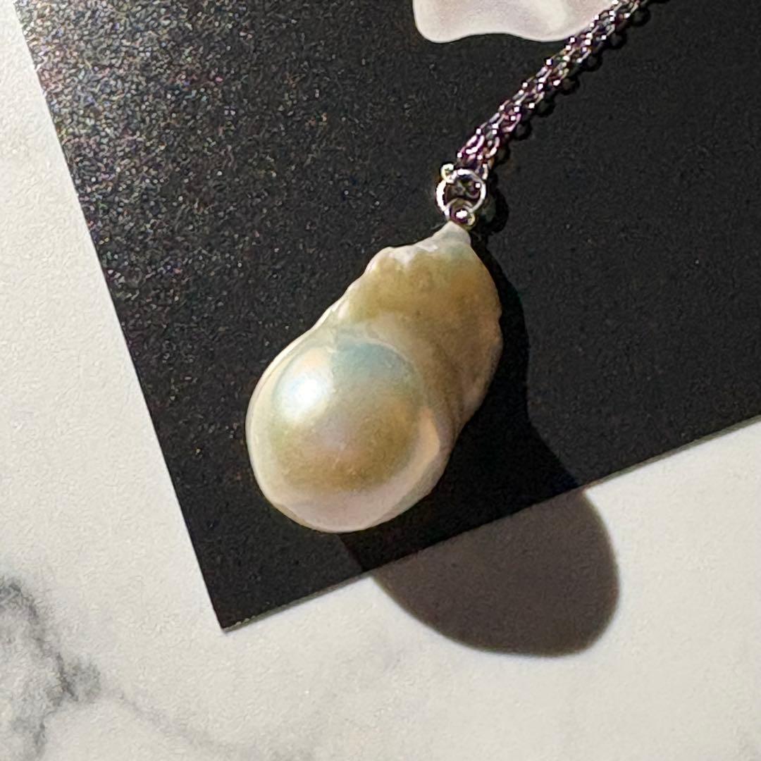 ま*つ様 新品状態　ラリカ　LARICA バロックパールネックレス　ロングネック