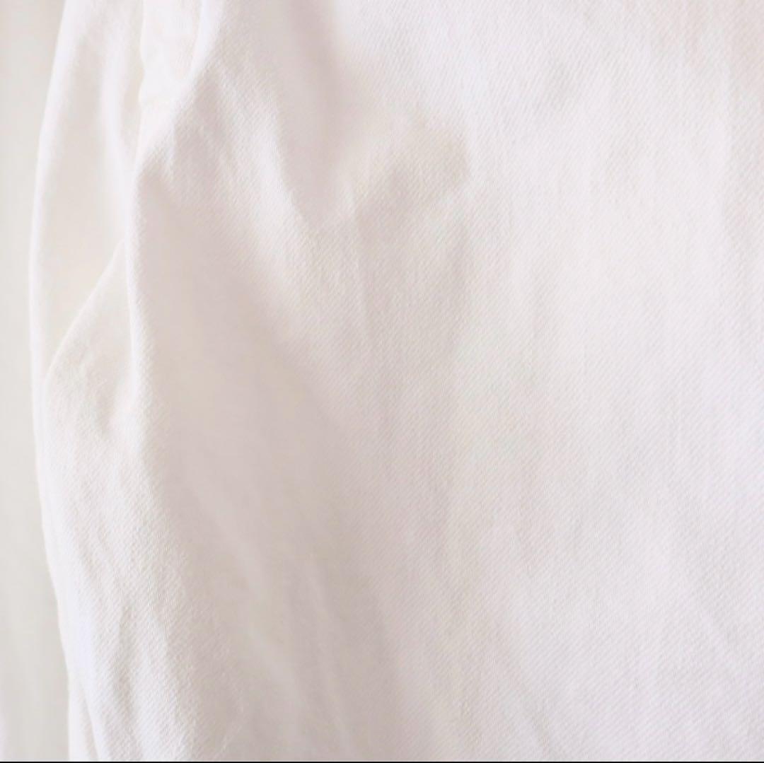 LENO 真っ白可愛いホワイトデニムサロペットオーバーオール　サイズ3