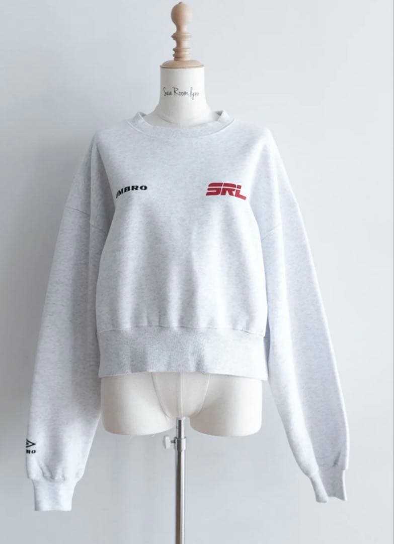 UMBRO x SRL LOGOスウェットプルオーバー