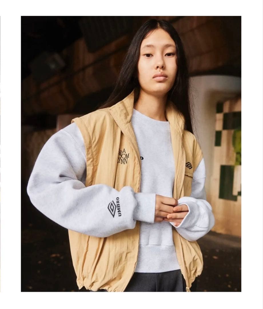 UMBRO x SRL LOGOスウェットプルオーバー