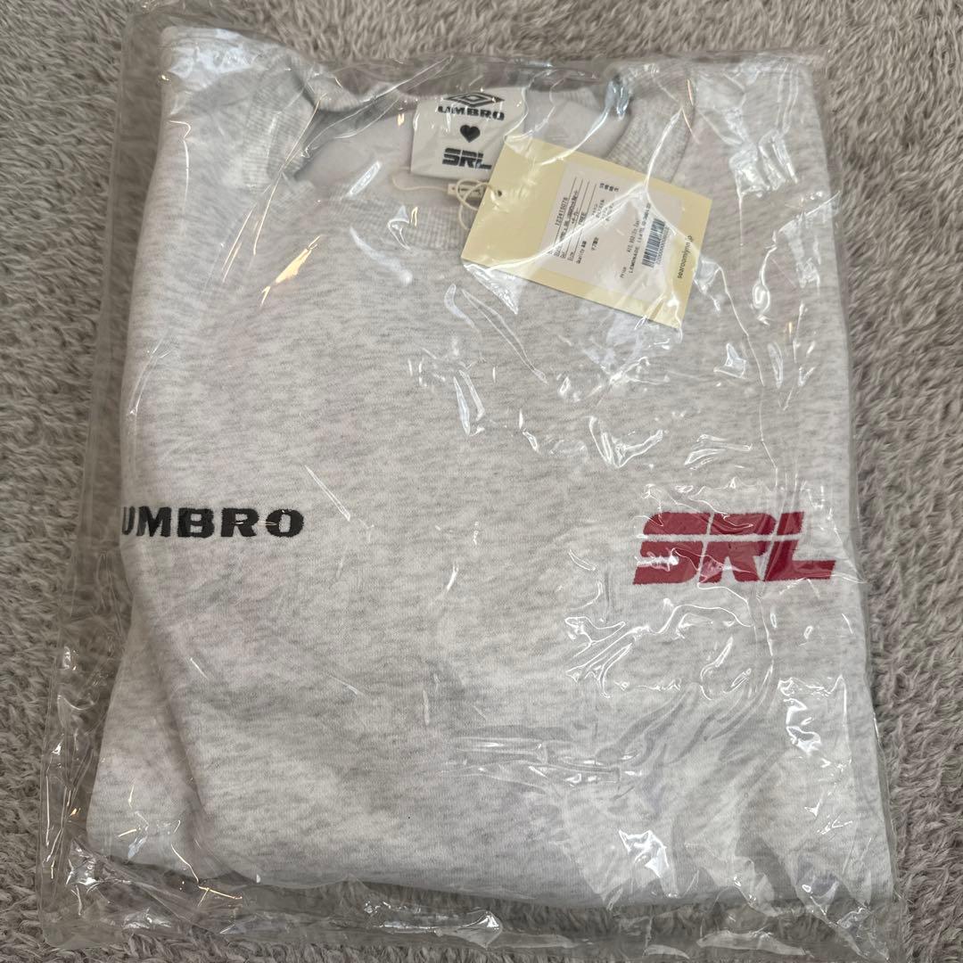 UMBRO x SRL LOGOスウェットプルオーバー