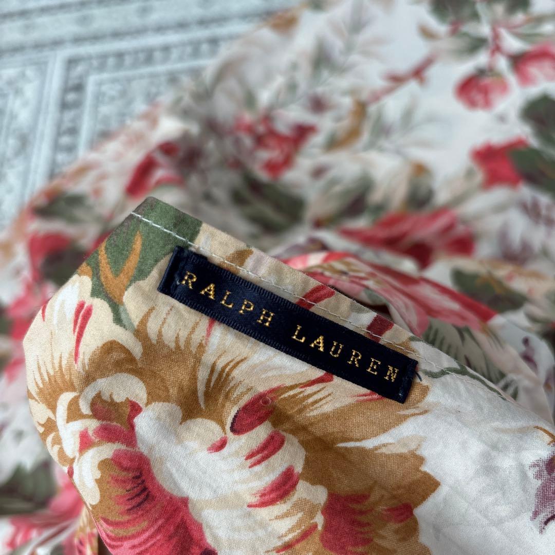 Ralph Lauren 掛け布団カバー　花柄　シングル