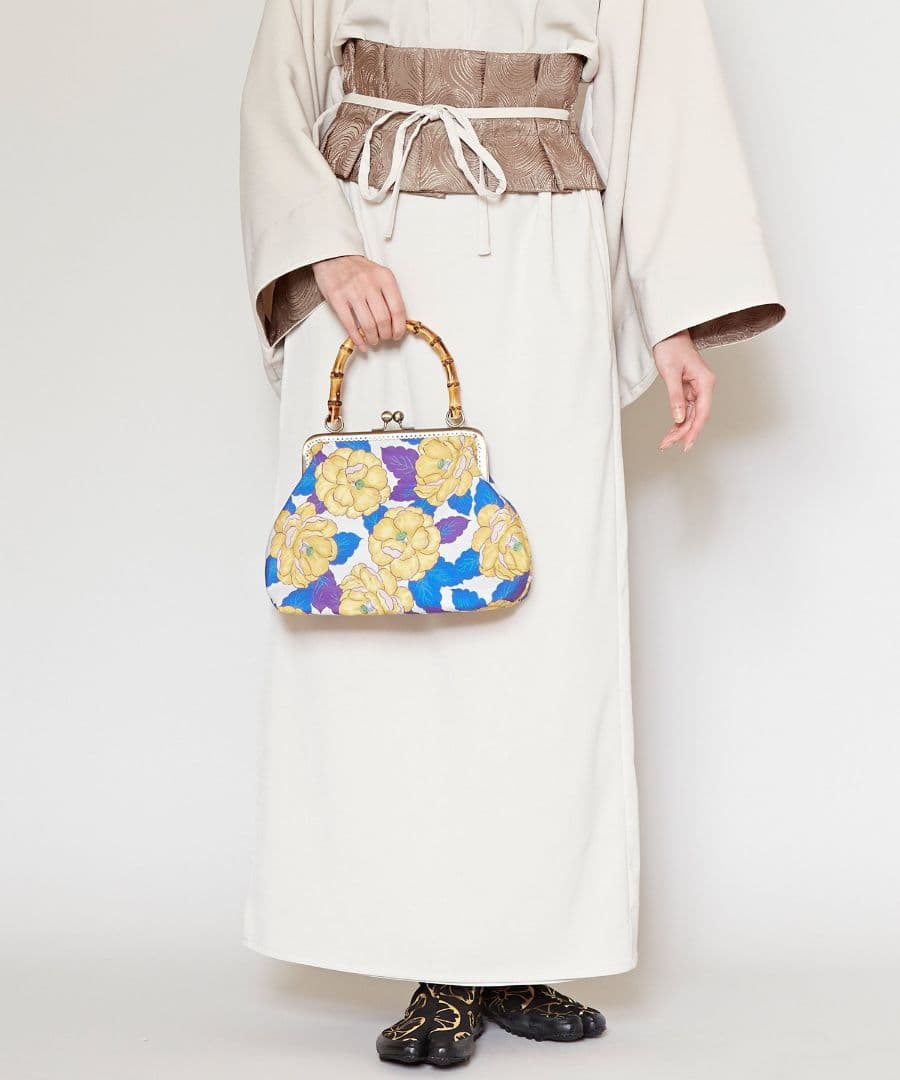 完売品✨倭物やカヤ流水ジャガード上下セット 簡単着物風オケージョン晴れ着成人式春