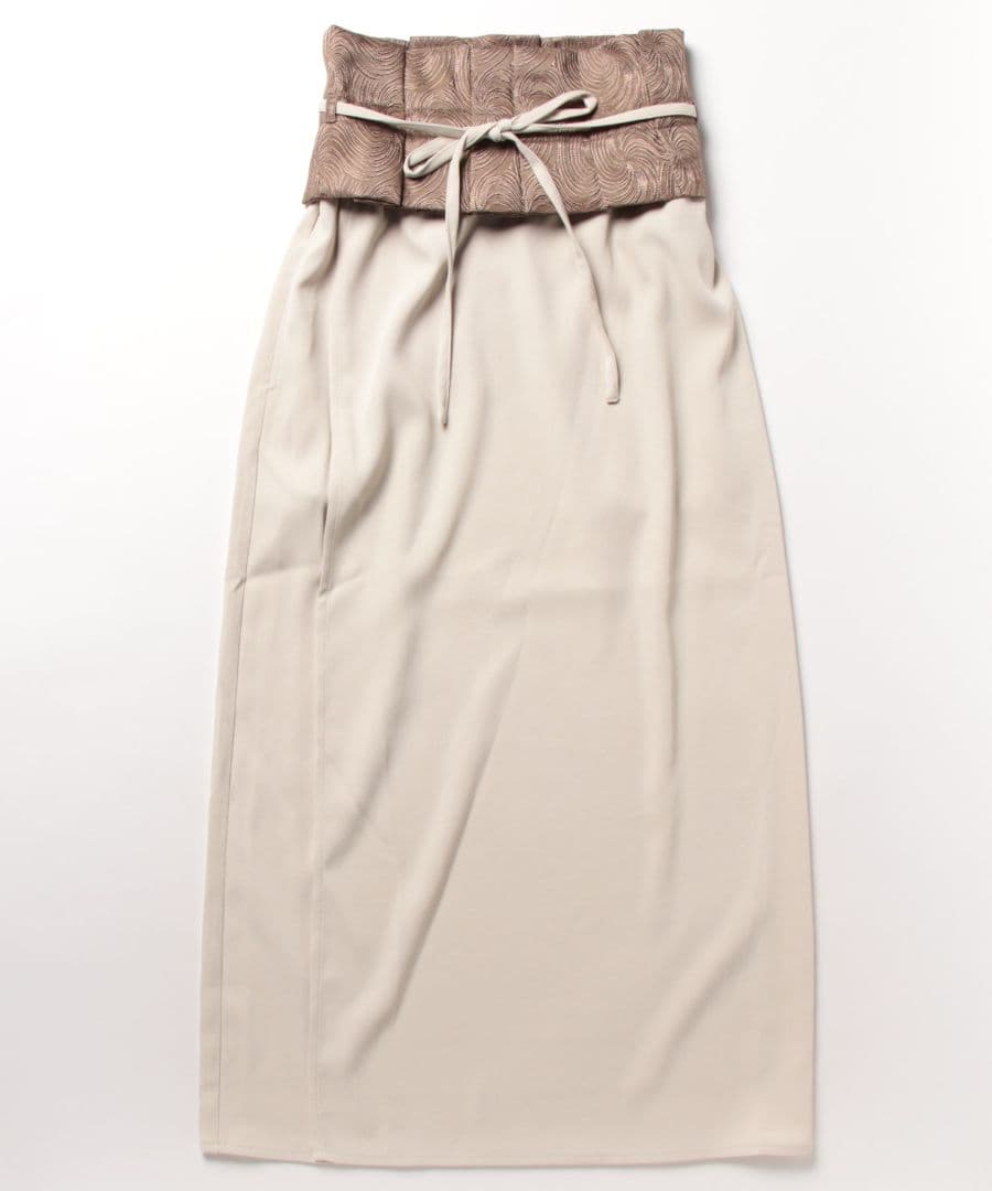 完売品✨倭物やカヤ流水ジャガード上下セット 簡単着物風オケージョン晴れ着成人式春