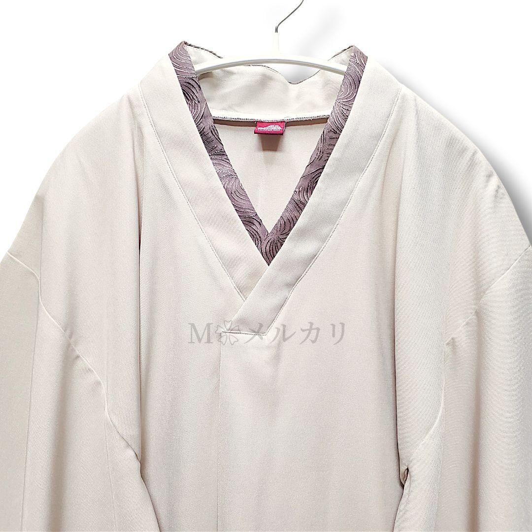 完売品✨倭物やカヤ流水ジャガード上下セット 簡単着物風オケージョン晴れ着成人式春