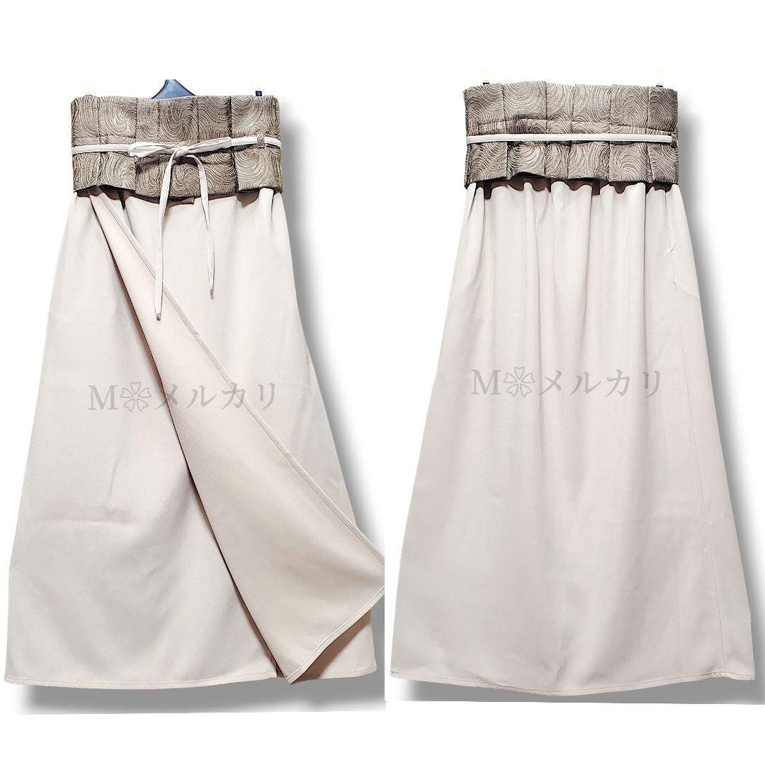 完売品✨倭物やカヤ流水ジャガード上下セット 簡単着物風オケージョン晴れ着成人式春