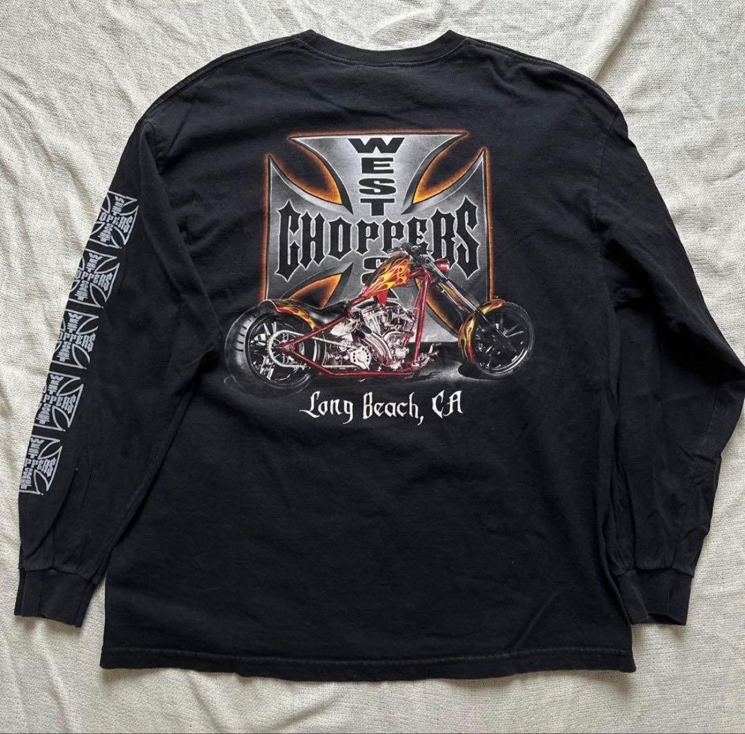 90s〜00s WEST COAST CHOPPERS ロンT 長袖Tシャツ