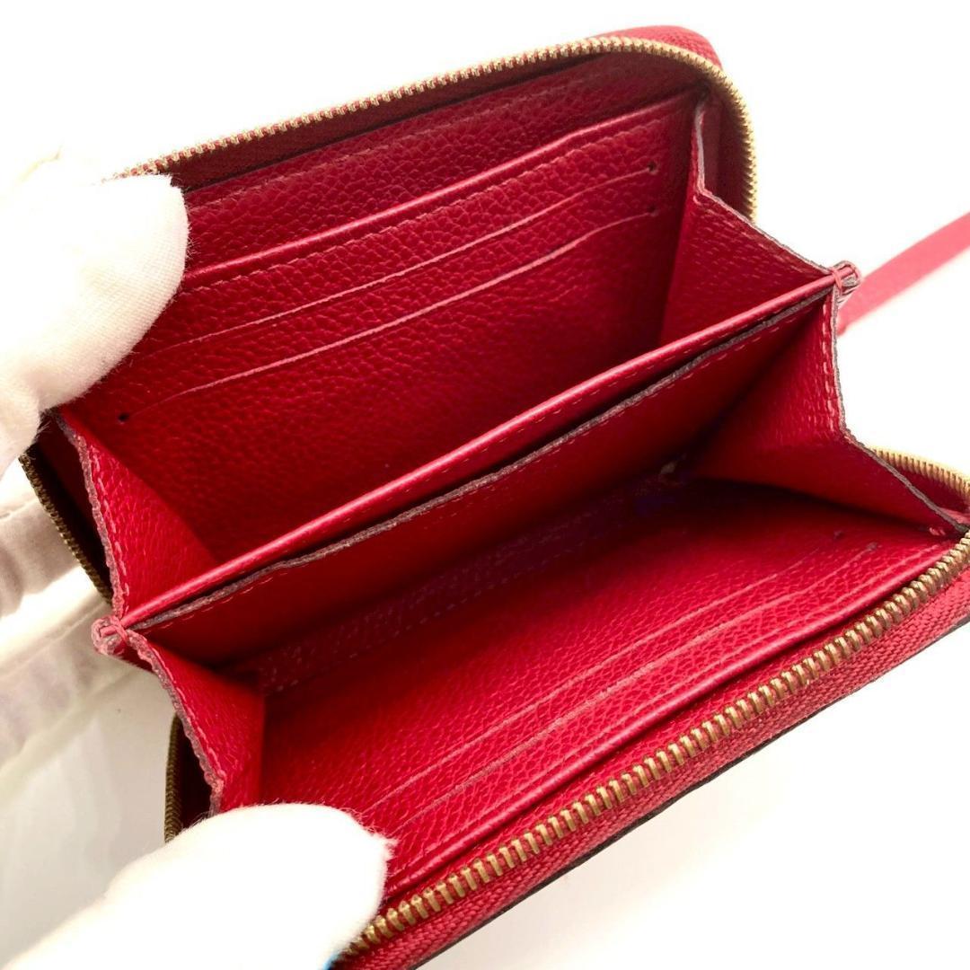 ルイヴィトン ジッピーパース レッド 小銭入れ ケース 71101