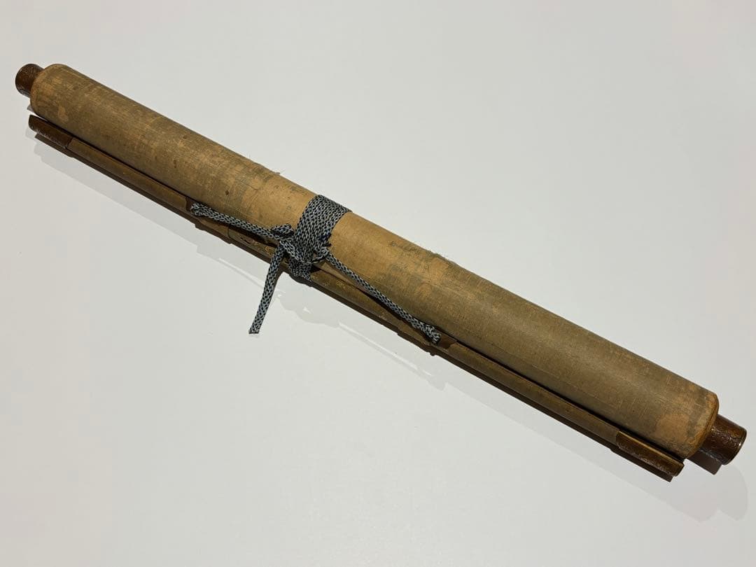 「極彩色木版 水天図」木版画 掛軸 1幅|仏教美術 仏画 江戸時代 真言宗