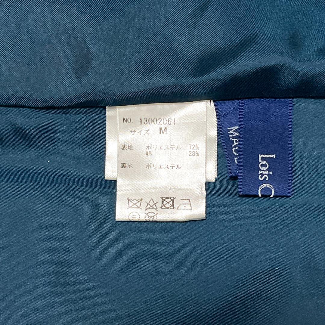 ロイスクレヨン ジレ ワンピース ベルト チェック 金ボタン ダブル