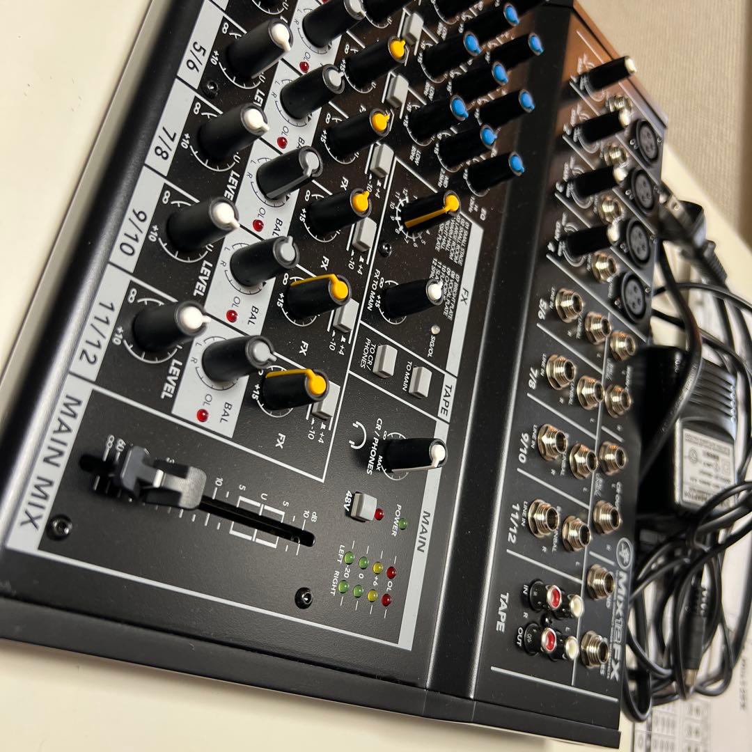 MIX12FX アナログミキサー 12チャンネル