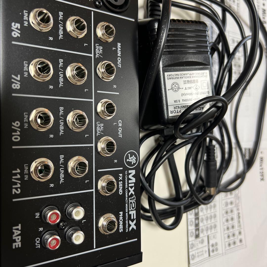 MIX12FX アナログミキサー 12チャンネル