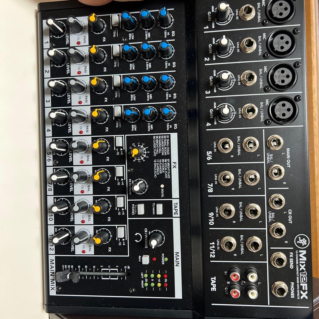 MIX12FX アナログミキサー 12チャンネル