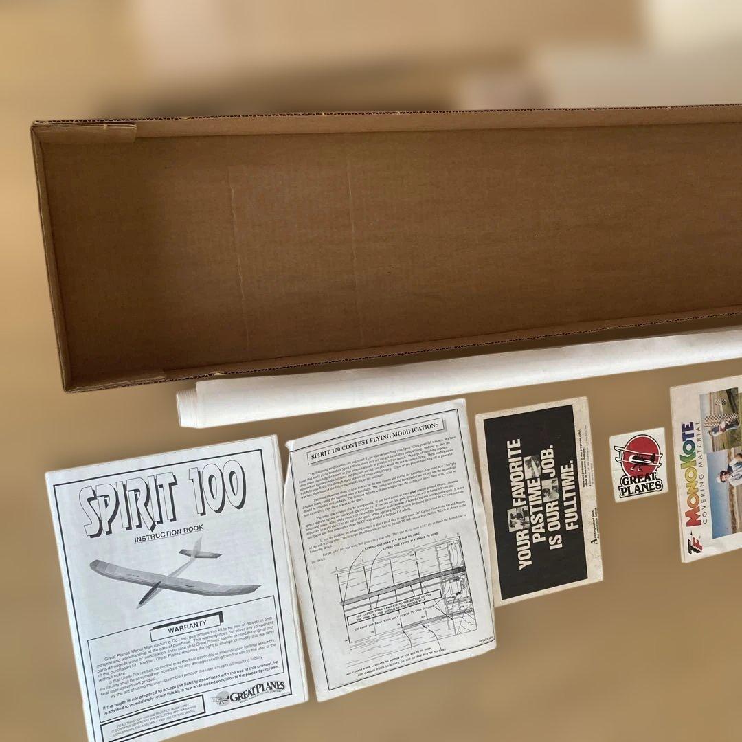 希少！GREAT PLANES SPIRIT 100 USA製 未組立